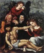 HEMESSEN, Jan Sanders van The Lamentation of Christ sg painting